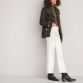 Κοντό τζάκετ από μάλλινη τσόχα