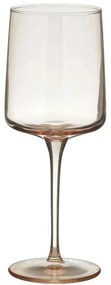 Ποτήρια Κρασιού Κολωνάτα (Σετ 6Τμχ) 6-60-961-0111 340ml Φ7x20cm Pink Click Γυαλί