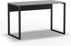 Γραφείο Ρετρό Γκρι / Μαύρο ETIVO 100x60x75