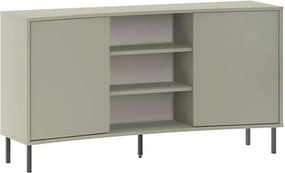 Μπουφές Frem Megapap χρώμα ash green 150x40x81εκ.