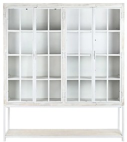 Ράφια DKD Home Decor Λευκό Μαύρο Μέταλλο Ξύλο από Μάνγκο 170 x 45 x 200 cm