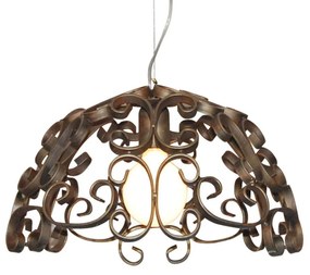 Φωτιστικό Οροφής Bale HL-3586-1PL 77-4040 45x45x100cm 1xE27 60W Rust Homelighting