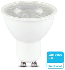 V-TAC Σποτ LED GU10 7.5W 230V 110° 610lm IP20 Samsung Chip Φυσικό Λευκό 21873