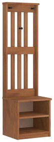 vidaXL Δέντρο χωλ "SANDNES" 45x40x159,5 εκ.Πεύκο μασίφ ξύλο