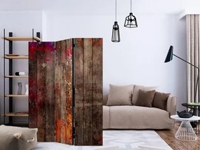 Διαχωριστικό με 3 τμήματα - Stained Wood [Room Dividers]