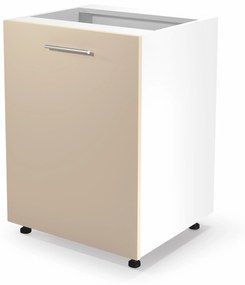 VENTO D-60/82 lower cabinet, color: white / beige DIOMMI V-UA-VENTO-D-60/82-BEŻOWY