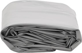vidaXL Μουσαμάς Γκρι 5 x 5 μ. 650 γρ./μ²