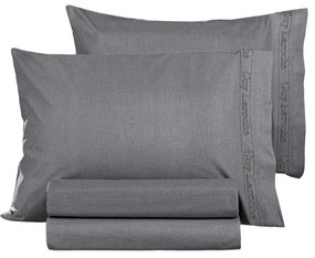 Σεντόνι King Size &quot;Easy Iron&quot; Color Plus Anthracite 270x280 - Guy Laroche