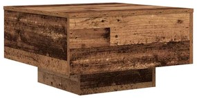 vidaXL Τραπεζάκι Σαλονιού Παλαιό ξύλο 55 x 55 x 31 εκ
