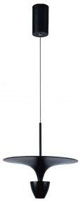 Κρεμαστό Φωτιστικό Οροφής LED 9W 230V 1000lm 120° IP20 Φυσικό Λευκό Μαύρο 10083 VTAC 10083 Μαύρο