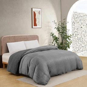 Παπλωματοθηκη Μονη Shelby Anthracite 165x225 ]C120004982