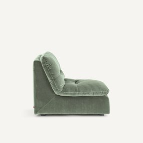 Πολυθρόνα σύνθεσης από βελούδο, GIULIANO