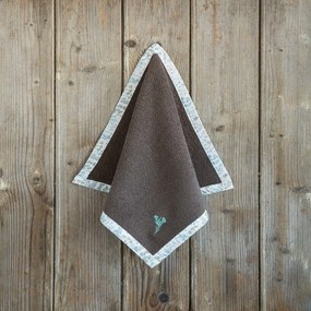 Πετσέτα Κουζίνας Tarragon Brown-Multi Nima 40x40cm 100% Cotton