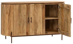 Κομότα - Μπουφές Bhopal Fylliana Golden Brown 160x40x90 εκ. 160x40x90 εκ.