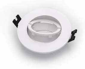 Χωνευτό Σποτ Οροφής Κινητό GU10 Φ9x2,5 Lumen 21-0430910 Λευκό
