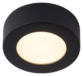 Φωτιστικό Οροφής Lucide 28116-11-30 BRICE-LED Μαύρο Ματ (Black Mat) 3000 K