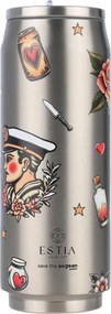 Ποτήρι Θερμός 500ml Estia Save The Aegean Old School Ink 01-31282