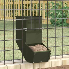 vidaXL Ταΐστρα Χαμστεριών Λαδί 12,5 x 26 x 28,5 εκ 1 κιλό