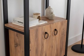 Bookshelf Milano Atlantic Pine
Black