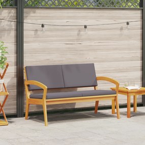 vidaXL Πάγκος Κήπου με Μαξιλάρια 115x70x72 εκ. από Μασίφ Ξύλο Ακακίας
