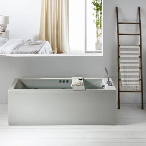 Acrilan Zira 170x80 - Ευθύγραμμη Ακρυλική Μπανιέρα - Maxxcoat, White Gloss