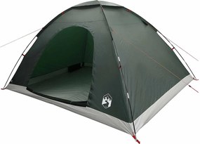 vidaXL Σκηνή Camping 6 ατόμων Στρατιωτικό Πράσινο