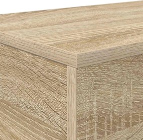 vidaXL Δρύς Sonoma 160 x 30 x 74 εκ