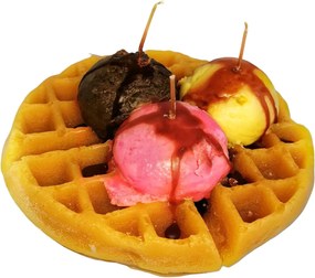 Βάφλα 3D λαμπάδα