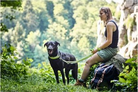 Λουρί Σκύλου Hunter HILO Πορτοκαλί 200 cm