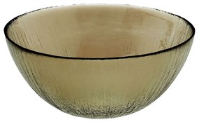 Μπωλ Παγωτού Rexy Smoke 80.657.24 Φ15cm Olive Cryspo Trio Glass