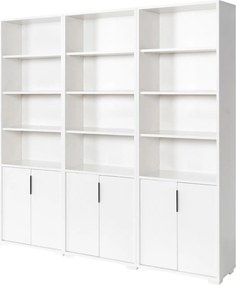 Βιβλιοθήκη Λευκό DOPOZE 180x30x2