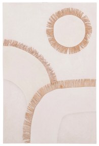 ΠΙΝΑΚΑΣ ΟΡΘΟΓΩΝΙΟΣ ΣΕΙΡΑ SANTORINI HM4531 MDF ΥΠΟΛΕΥΚΟ-ΔΙΑΚΟΣΜΗΣΗ ΜΠΕΖ 80x4,5(πάχος)x120Υεκ. (1 Τεμμάχια)