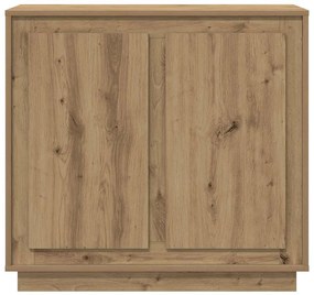 vidaXL Βάνγκο του Artisan Oak artisan δρυς 80 x 34 x 75 εκ