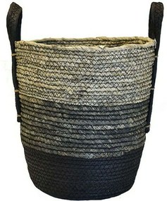 Καλάθι 00.06.67260 33x32cm Black-Grey Mat