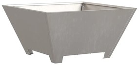 vidaXL Φωτιά Καφέ 60 x 60 x 30 cm Ατσάλι σκληρυθέν στον αέρα