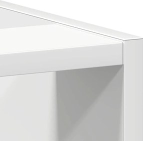 vidaXL Ντουλάπι "Riga" Λευκό 30x44,5x81,5 εκ. από Τεχνητό Ξύλο