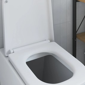 vidaXL Λεκάνη Λευκό 47,5 x 35 x 3,6 εκ Δυροπλάστ