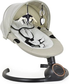 Ηλεκτρικό Ρηλάξ Με Μουσική (0+ Μηνών/Έως 9kg) Cangaroo Prestige Light Grey