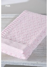 Κουβέρτα Βρεφική DT227 Pink Down Town Cuddle 75x105cm 100% Cotton