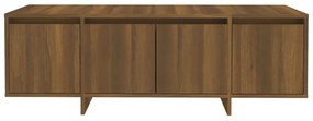 vidaXL Έπιπλο Τηλεόρασης Καφέ Δρυς 120x30x40,5 εκ. Επεξ. Ξύλο