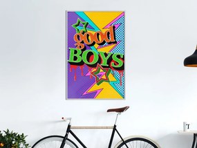 Αφίσα - Good Boys - 30x45 - Χρυσό - Με πασπαρτού