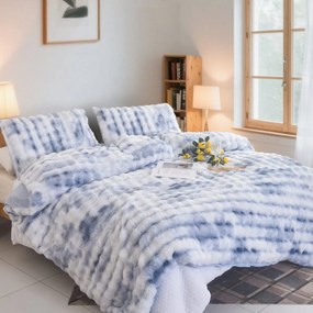 Σετ Παπλωματοθήκη Rabbit Με Μαξιλαροθήκη Μπλε RAB202 - 1.60*2.20