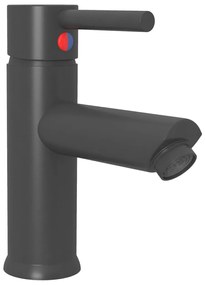 vidaXL Μπαταρία Νιπτήρα Μπάνιου Γκρι 130 x 176 χιλ.