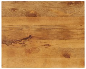 vidaXL Επιφάνεια Τραπεζιού Ορθογώνια 90x80x3,8 εκ. Μασίφ Ξύλο Μάνγκο