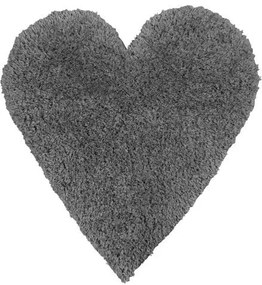 Παιδικό Χαλί DARK GREY SHADE HEART 120-x-120-εκ