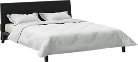 vidaXL Χειμερινό Παπλωματοθήκη Λευκό 260 x 220 x 3 εκ. Πολυεστέρας