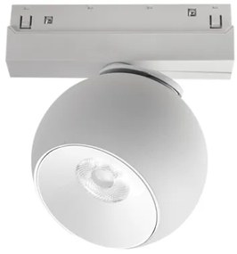 Σποτ Φωτιστικό Ράγας LED 12W IP20 3000K IONA1230W ACA-IONA1230W-Λευκό IONA1230W