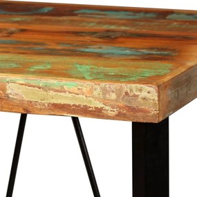Τραπέζι Μπαρ 60 x 60 x 107 εκ. από Μασίφ Ανακυκλωμένο Ξύλο - Καφέ