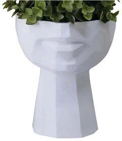 Κασπώ 325CRN1415 15x18x15cm White Aberto Design Πολυέστερ