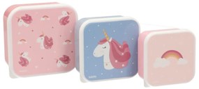 Φαγητοδοχεία (Σετ 3τμχ) Tutete Unicorn 61-79471